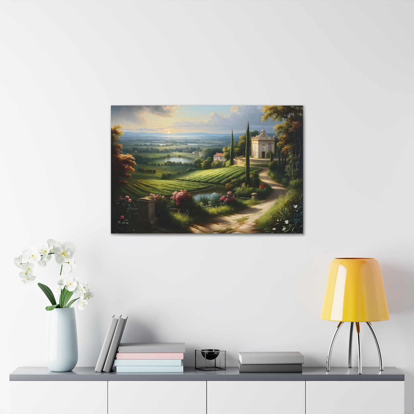 Woodland Glade: Classic Oil Painting Wall Décor