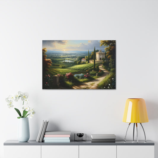 Woodland Glade: Classic Oil Painting Wall Décor