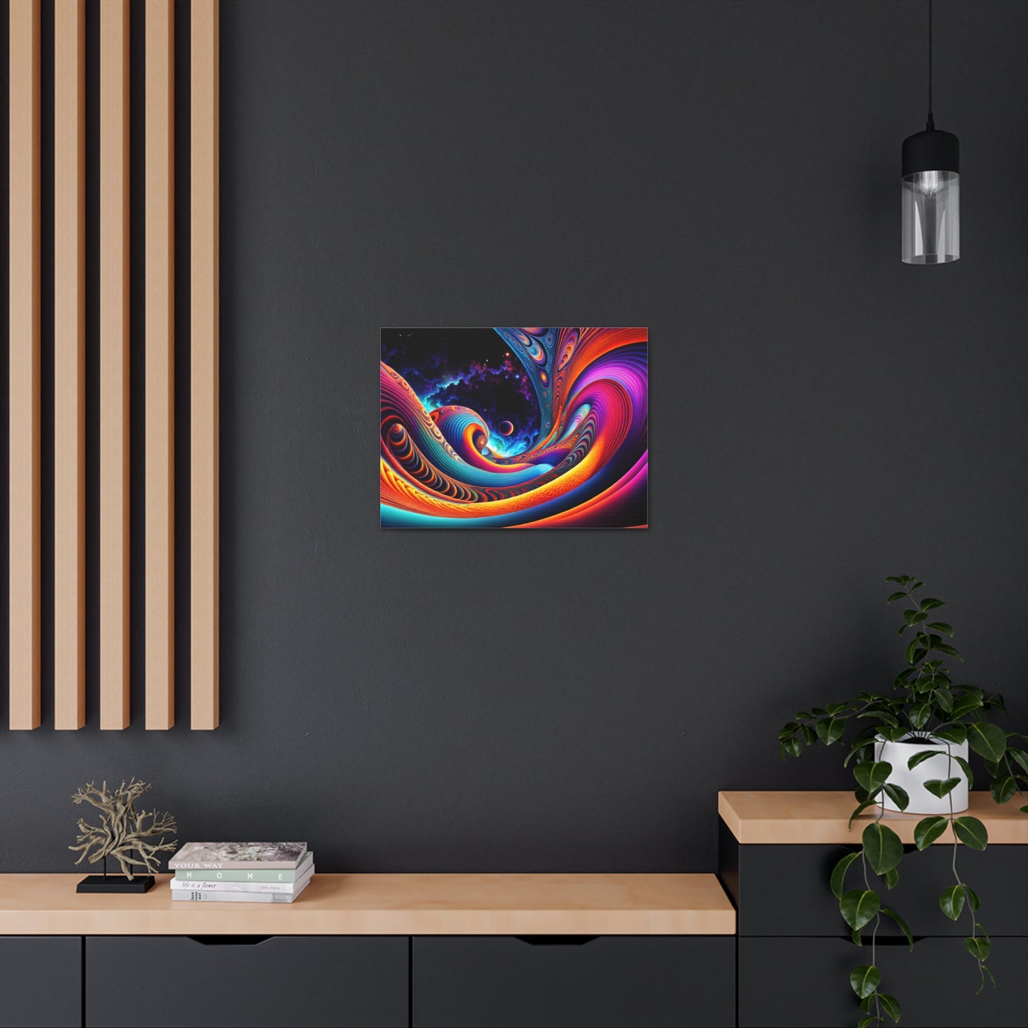 Galactic Groove: Psychedelic Wall Décor