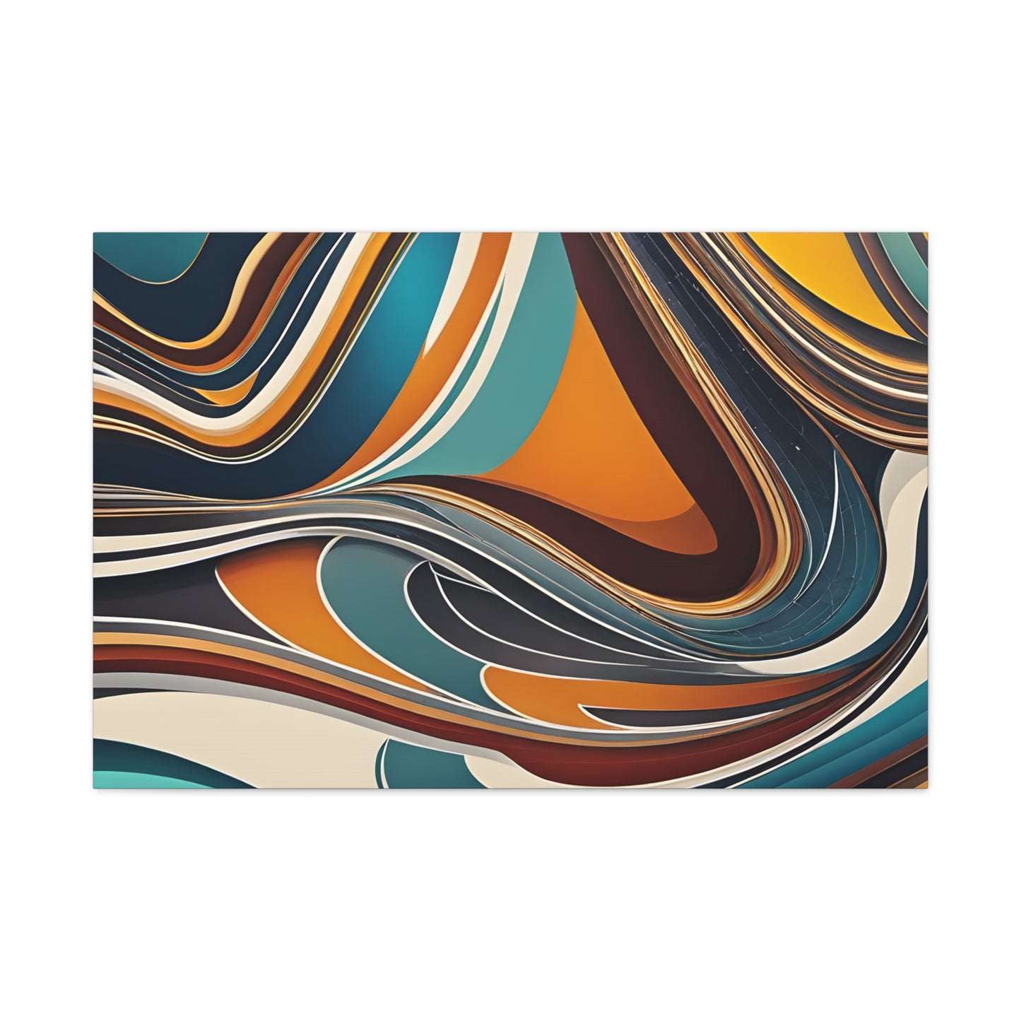 Sublime Waves: Abstract Wall Décor