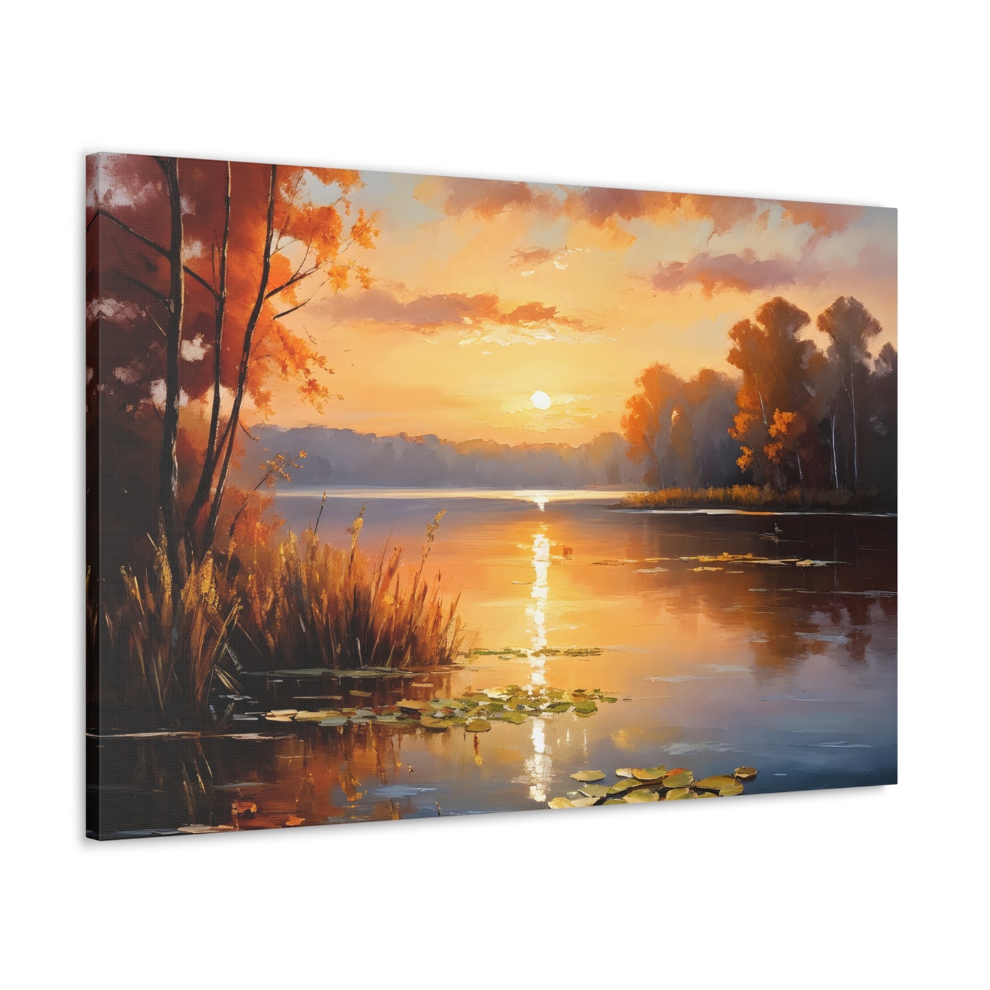 Enchanted Vista: Classic Oil Painting Wall Décor