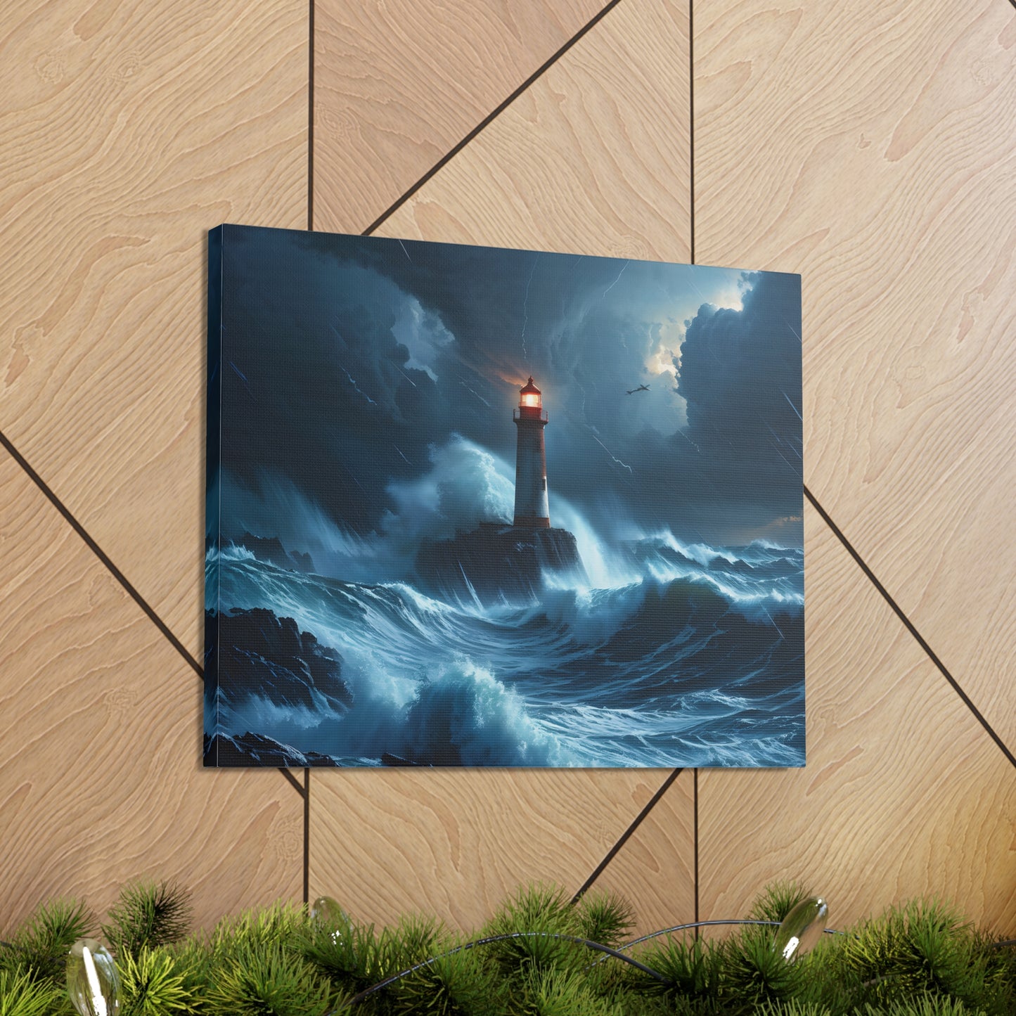 Lighthouse Luminance: Nautical Wall Décor