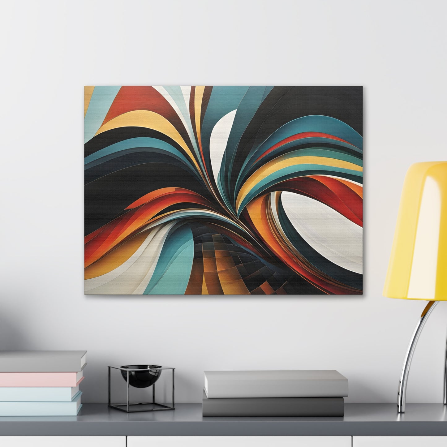 Spectrum Harmony: Abstract Wall Décor