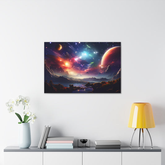 Galactic Gateway: Space Wall Décor