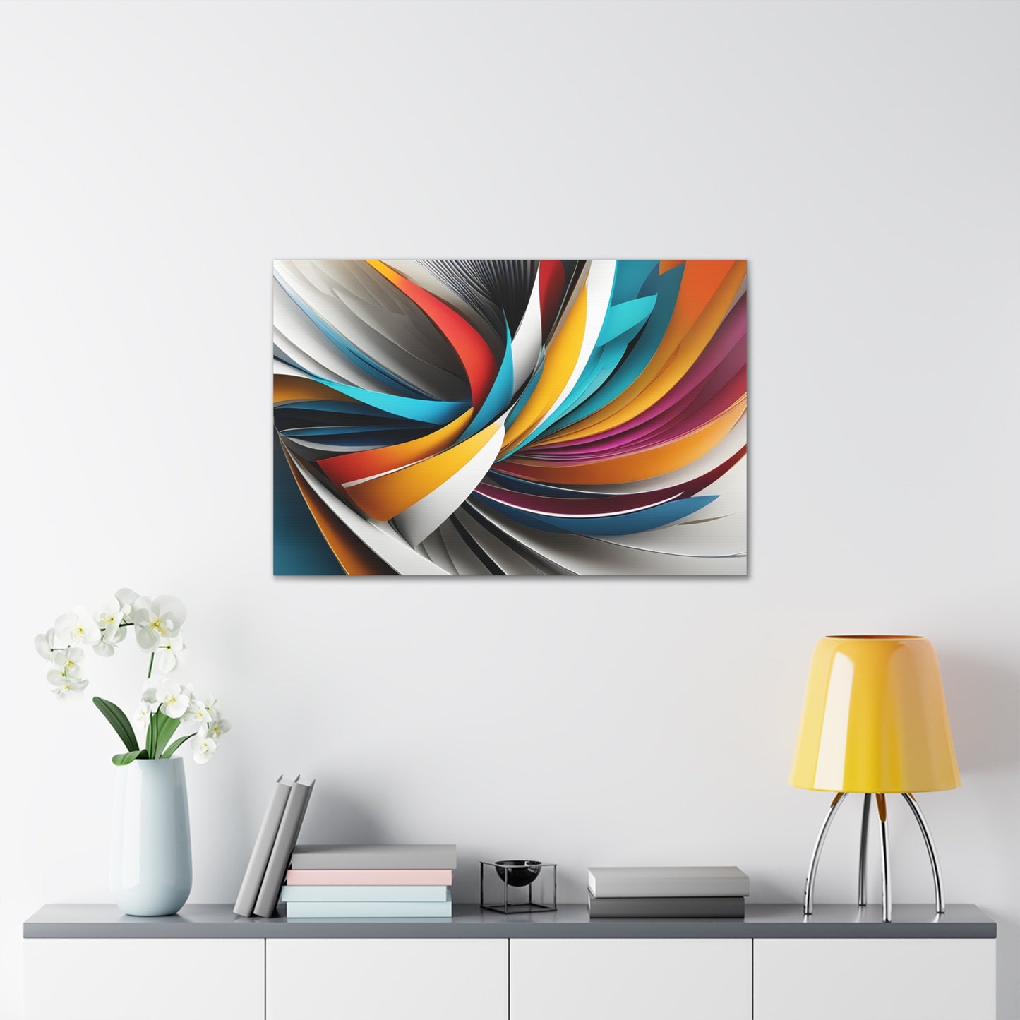 Ethereal Flow: Abstract Wall Décor