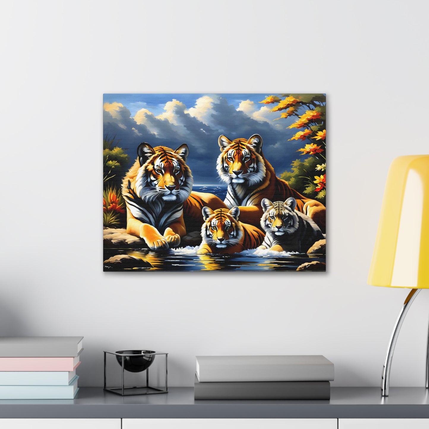 Tiger Palette: Animal Wall Décor