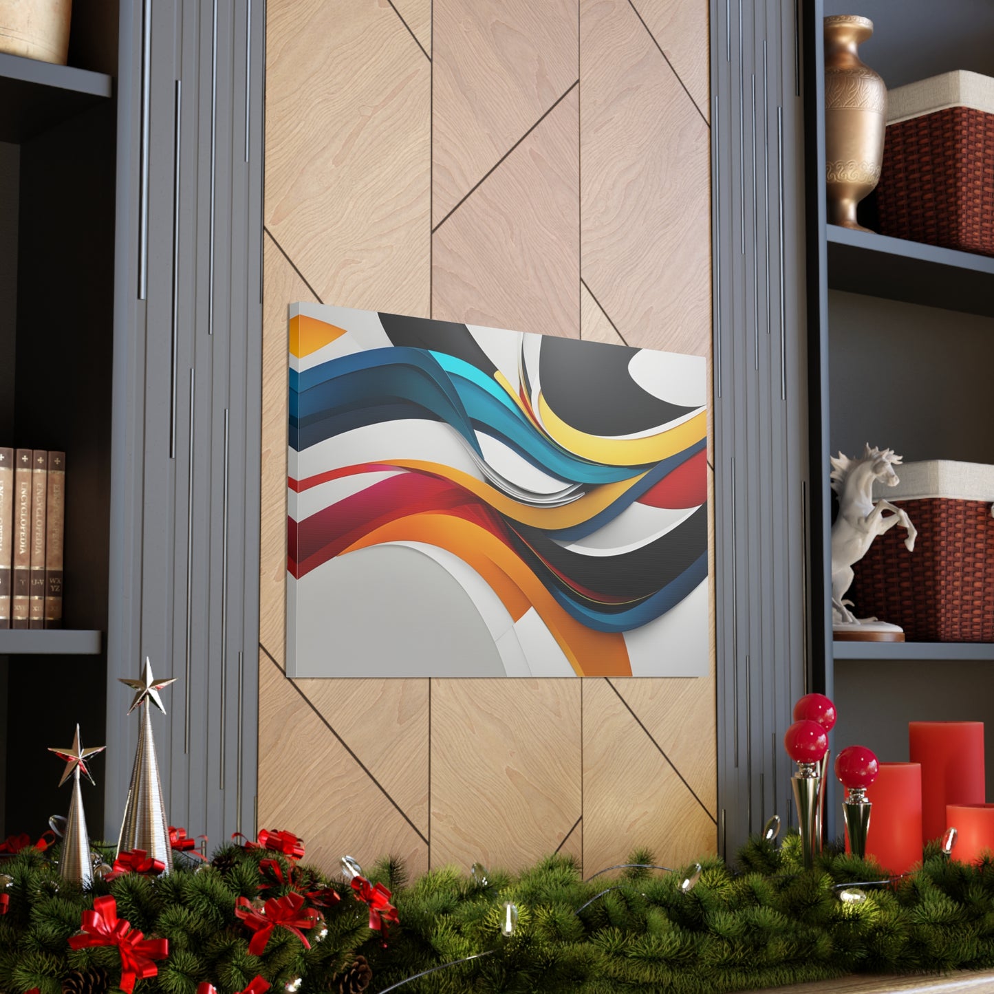 Ethereal Wave: Abstract Wall Décor