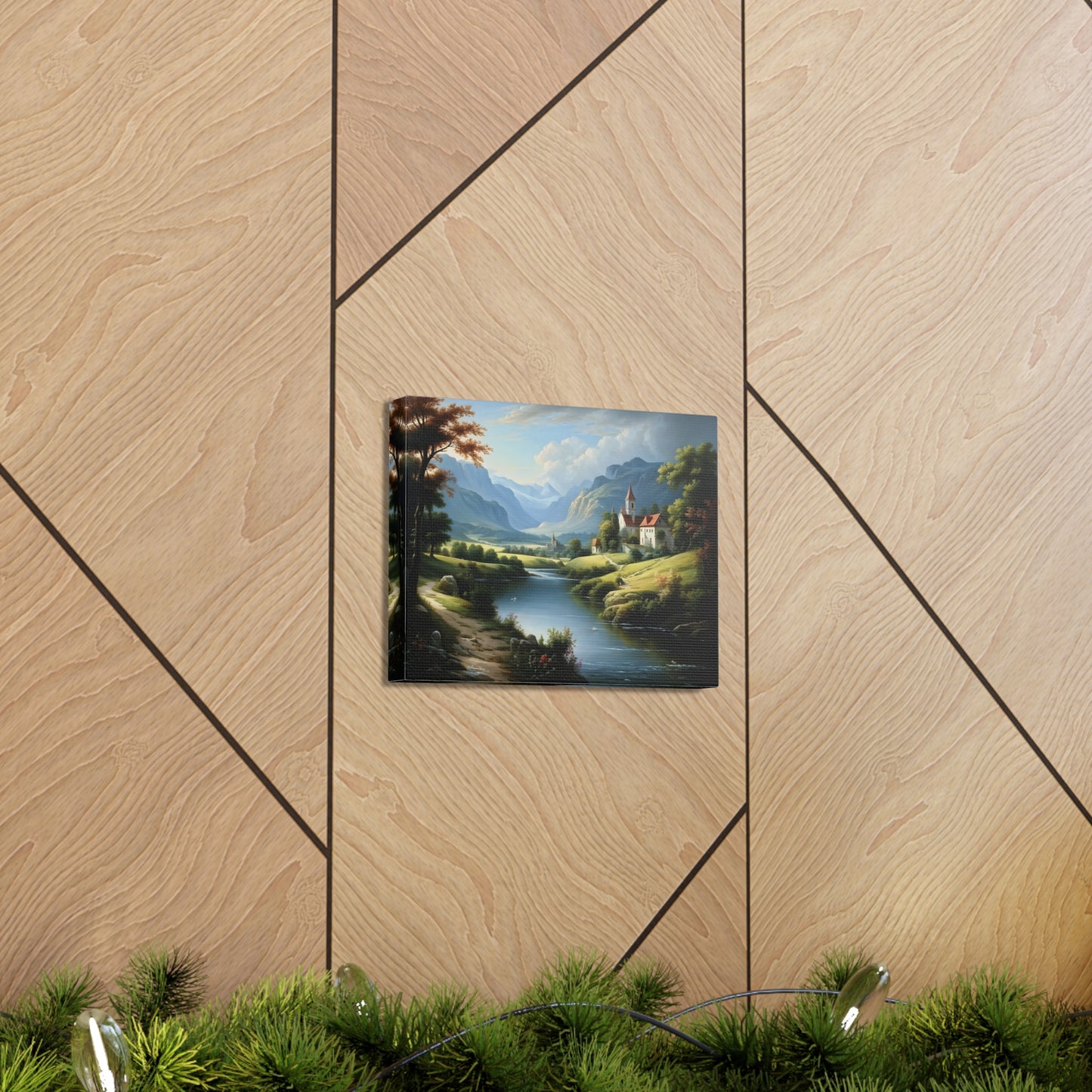 Endless Hills: Classic Oil Painting Wall Décor