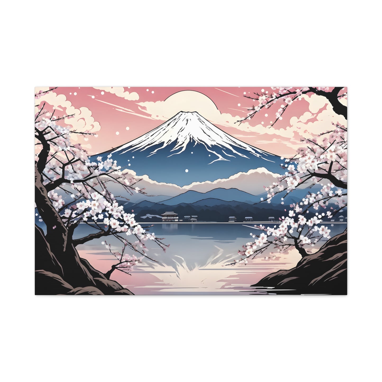 Cherry Blossom Bliss: Ukiyo-e Wall Décor