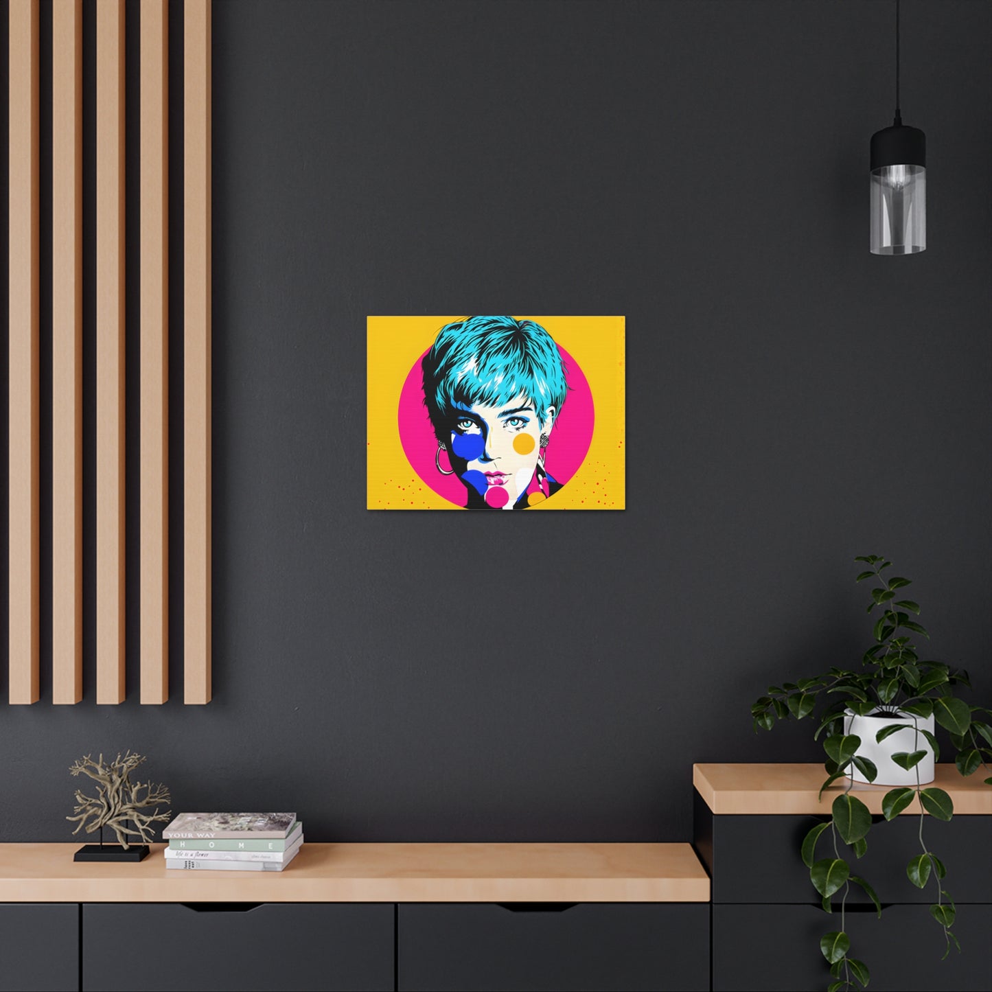 Vibrant Vitality: Pop Art Wall Décor