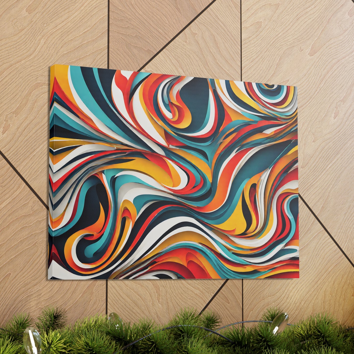 Phantasmal Flow: Abstract Wall Décor