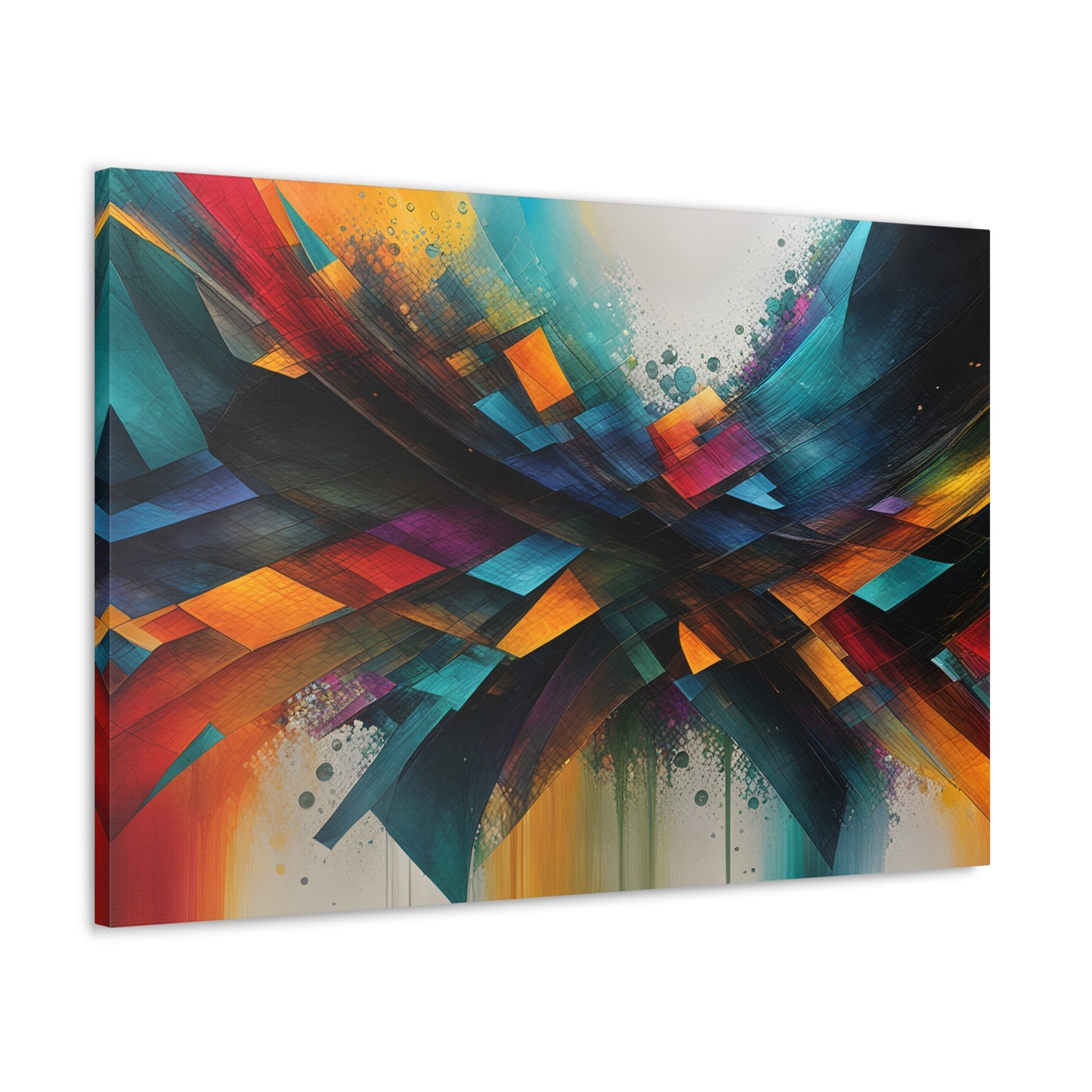 Harmony Waves: Abstract Wall Décor