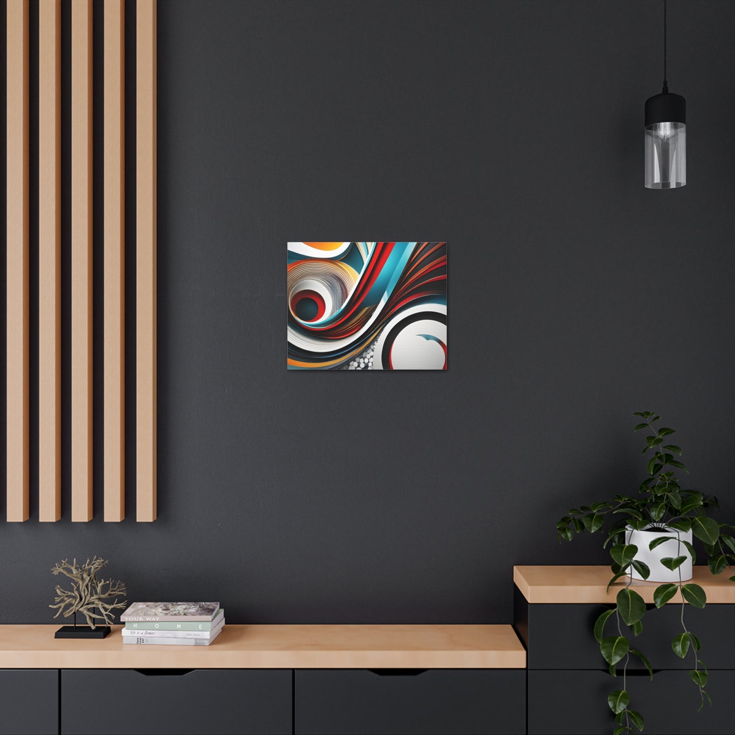 Cosmic Ripples: Abstract Wall Décor