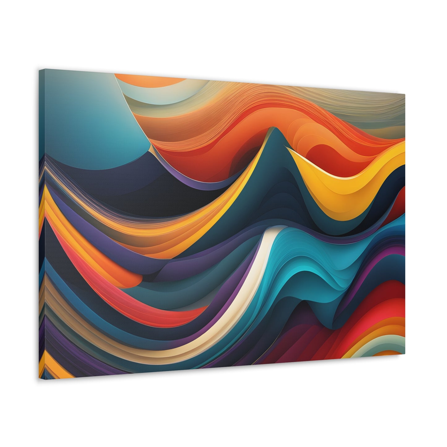 Chromatic Symphony: Abstract Wall Décor