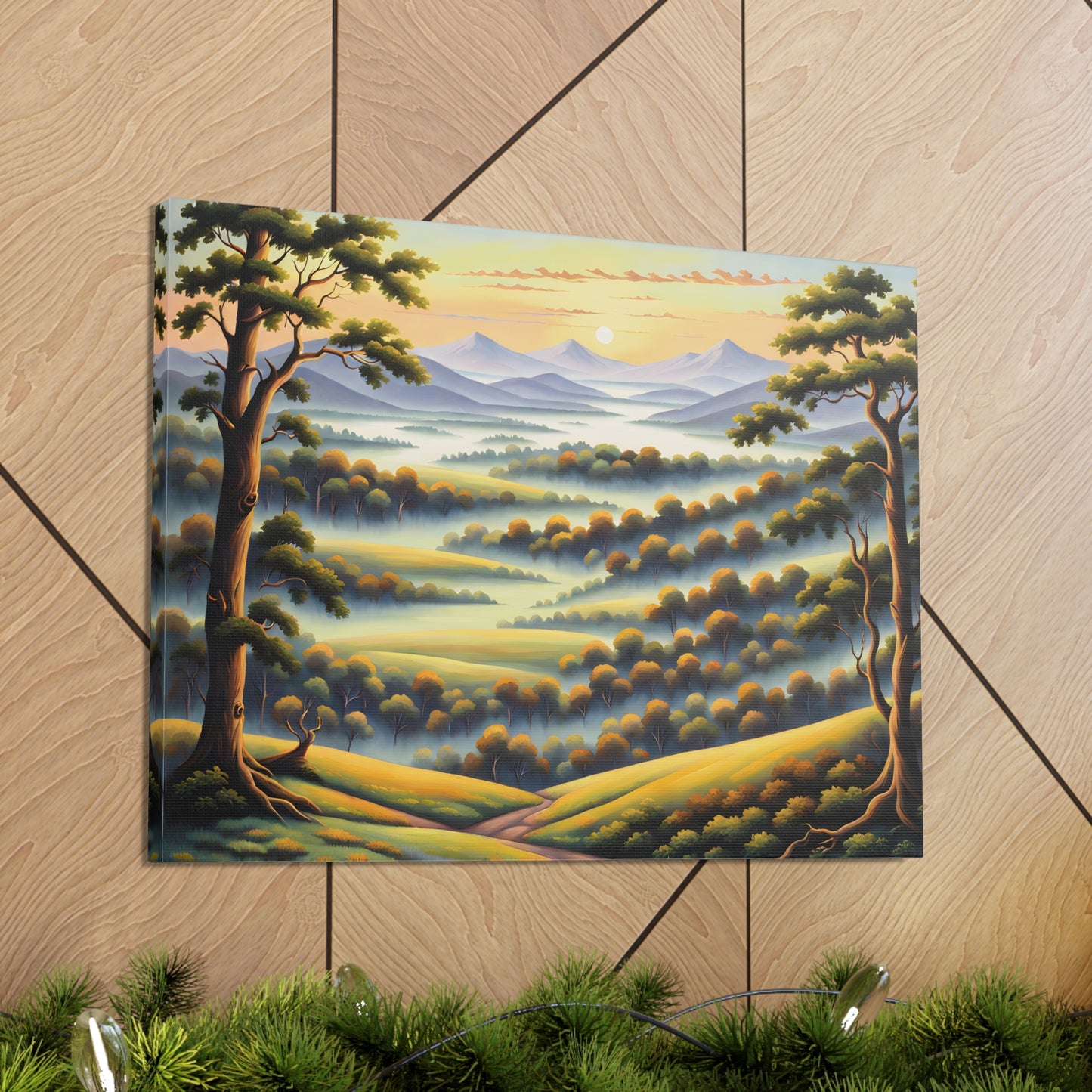 Enchanted Forest: Classic Oil Painting Wall Décor