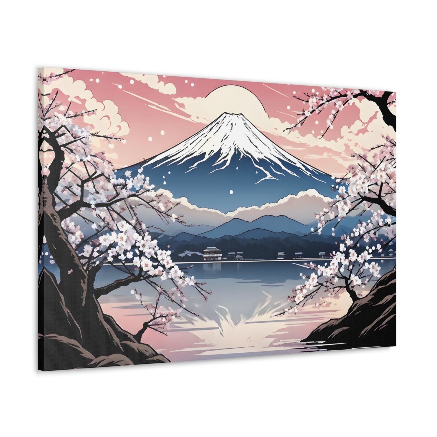 Cherry Blossom Bliss: Ukiyo-e Wall Décor