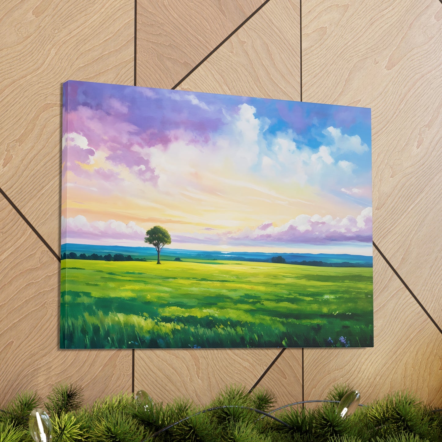 Tranquil Haven: Classic Oil Painting Wall Décor