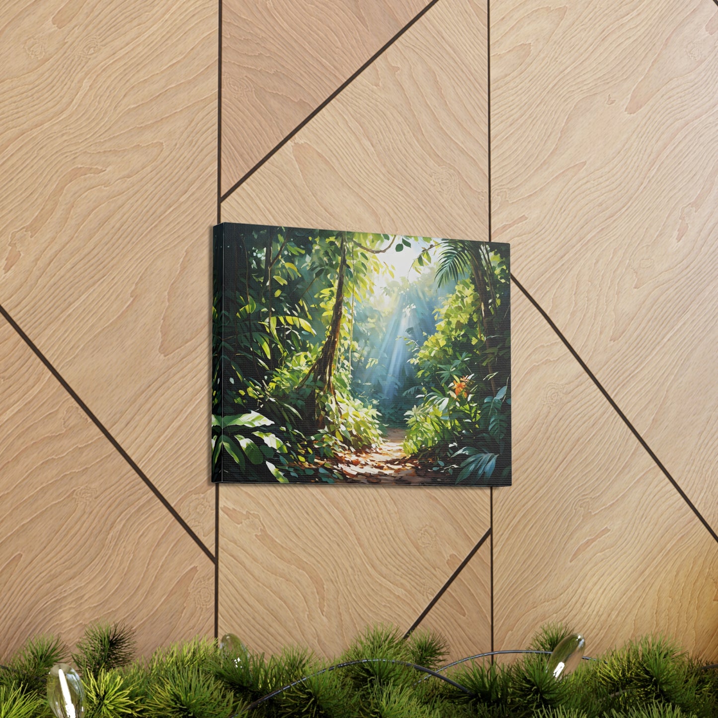 Enchanted Forest: Classic Oil Painting Wall Décor