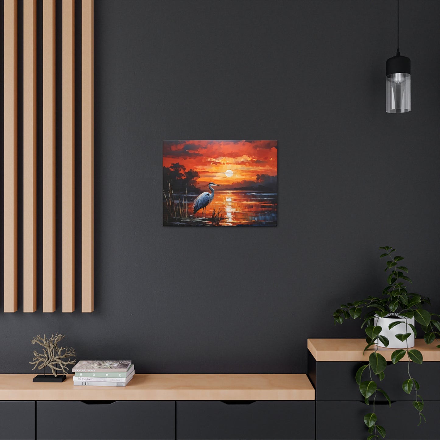 Tranquil View: Classic Oil Painting Wall Décor