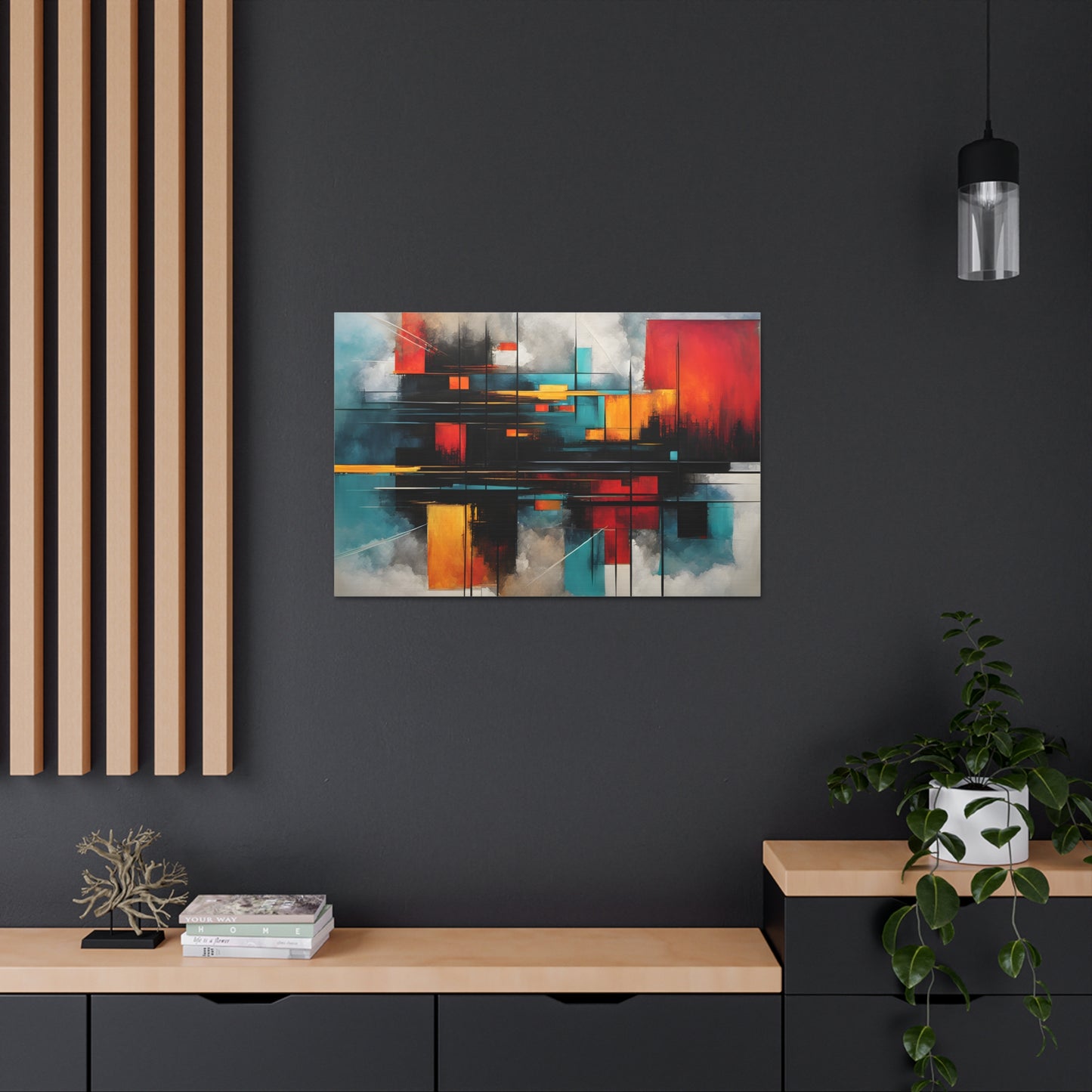 Dreamscape Pathways: Abstract Wall Décor