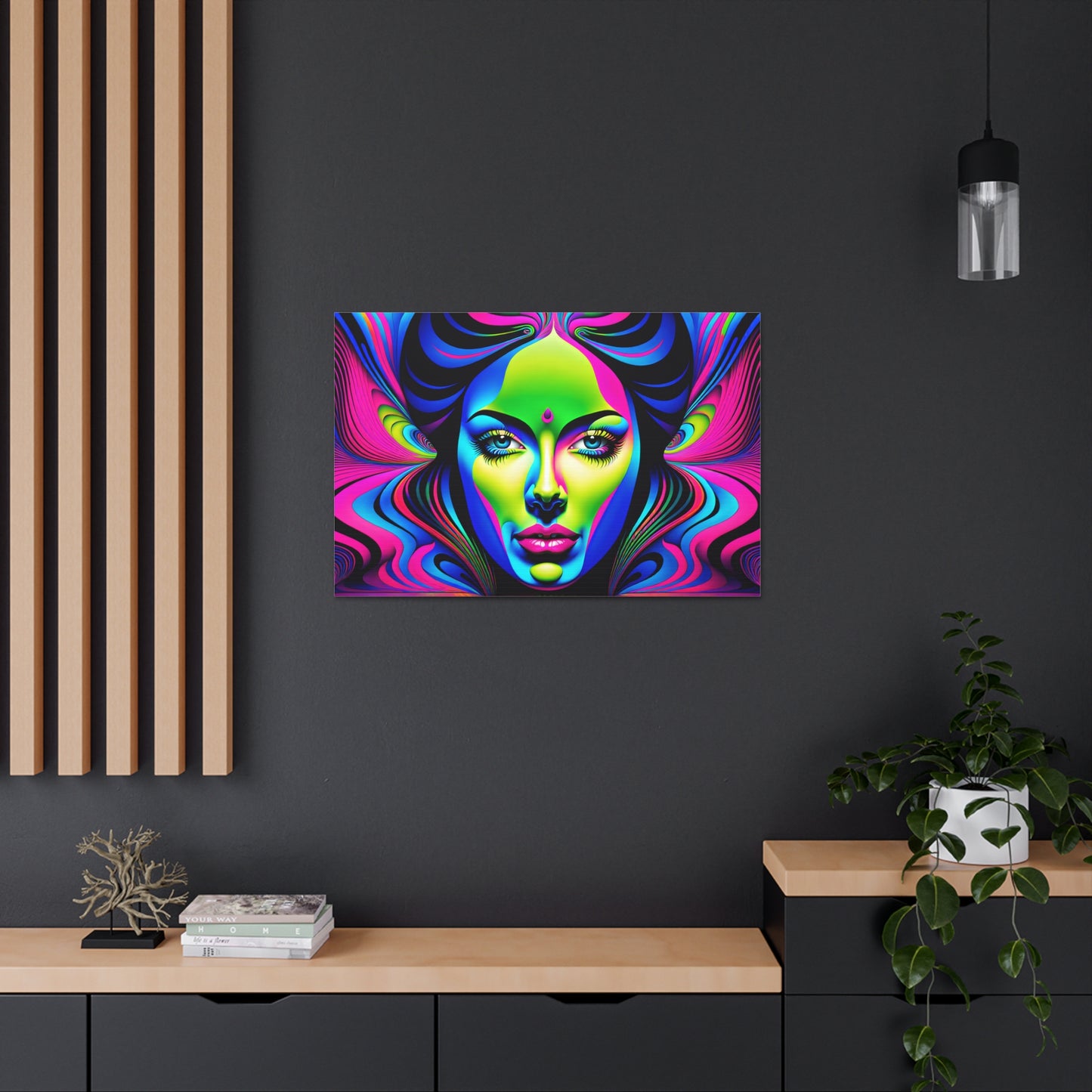 Electric Eden: Psychedelic Wall Décor