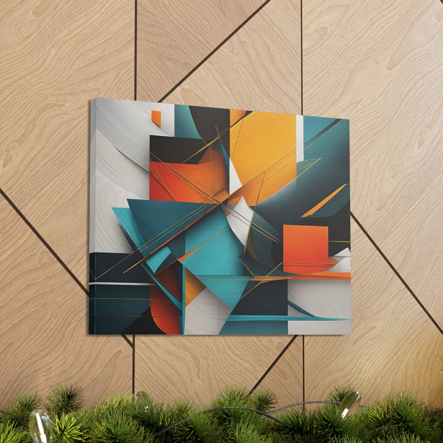 Chromatic Harmony: Abstract Wall Décor