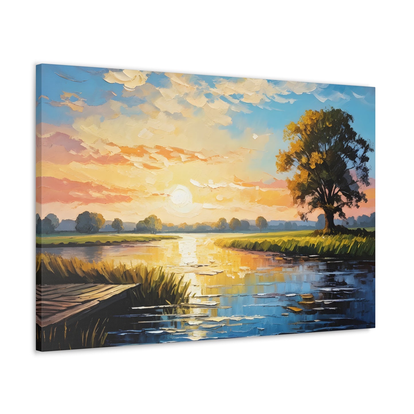 Morning Light: Classic Oil Painting Wall Décor