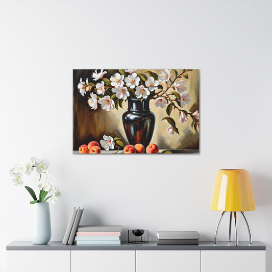 Vintage Flowers: Classic Oil Painting Wall Décor