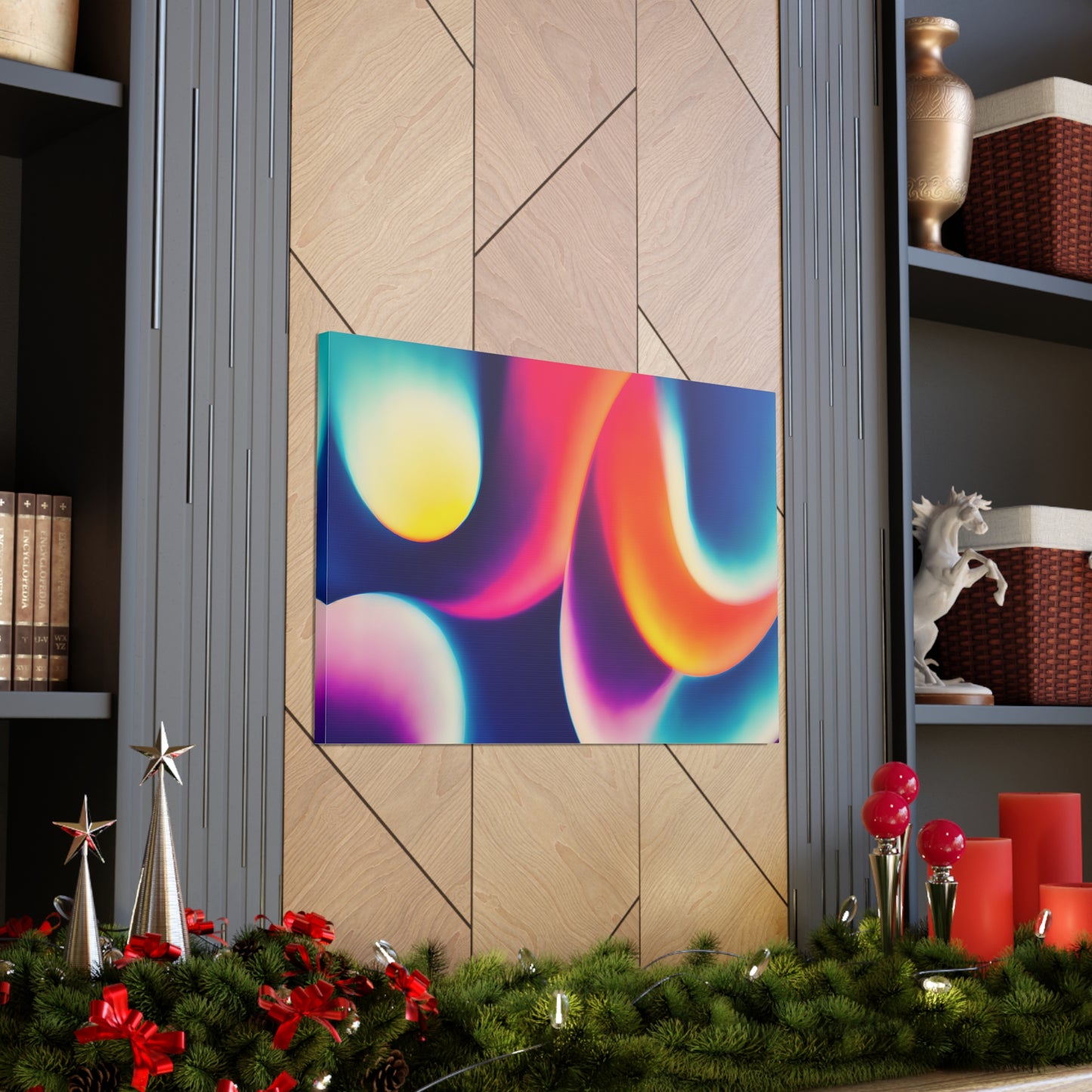 Harmony of Hues: Abstract Colors Wall Décor