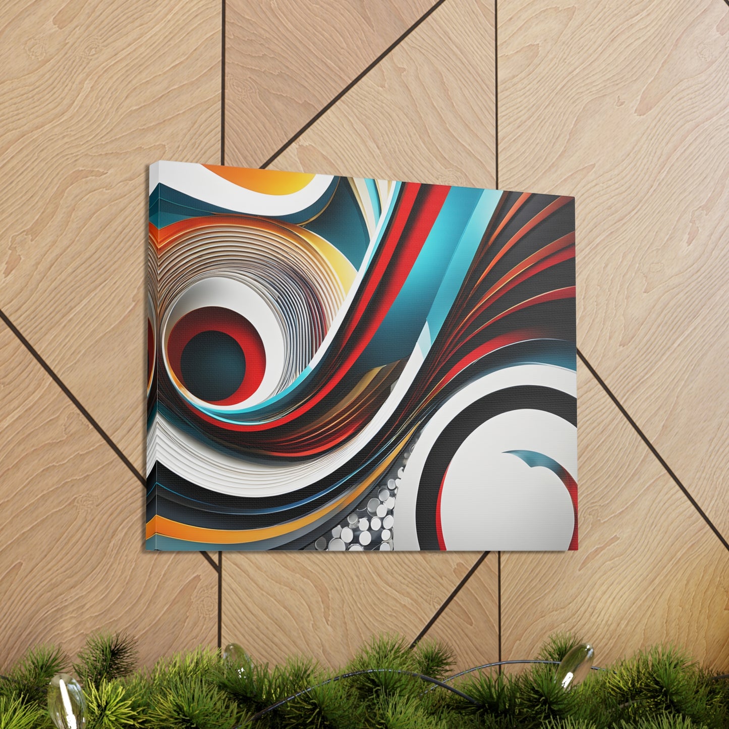 Cosmic Ripples: Abstract Wall Décor