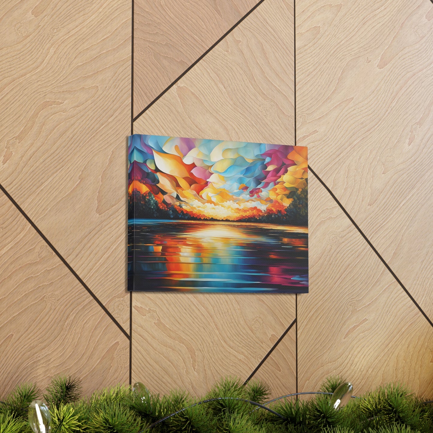 Celestial Tranquility: Abstract Wall Décor