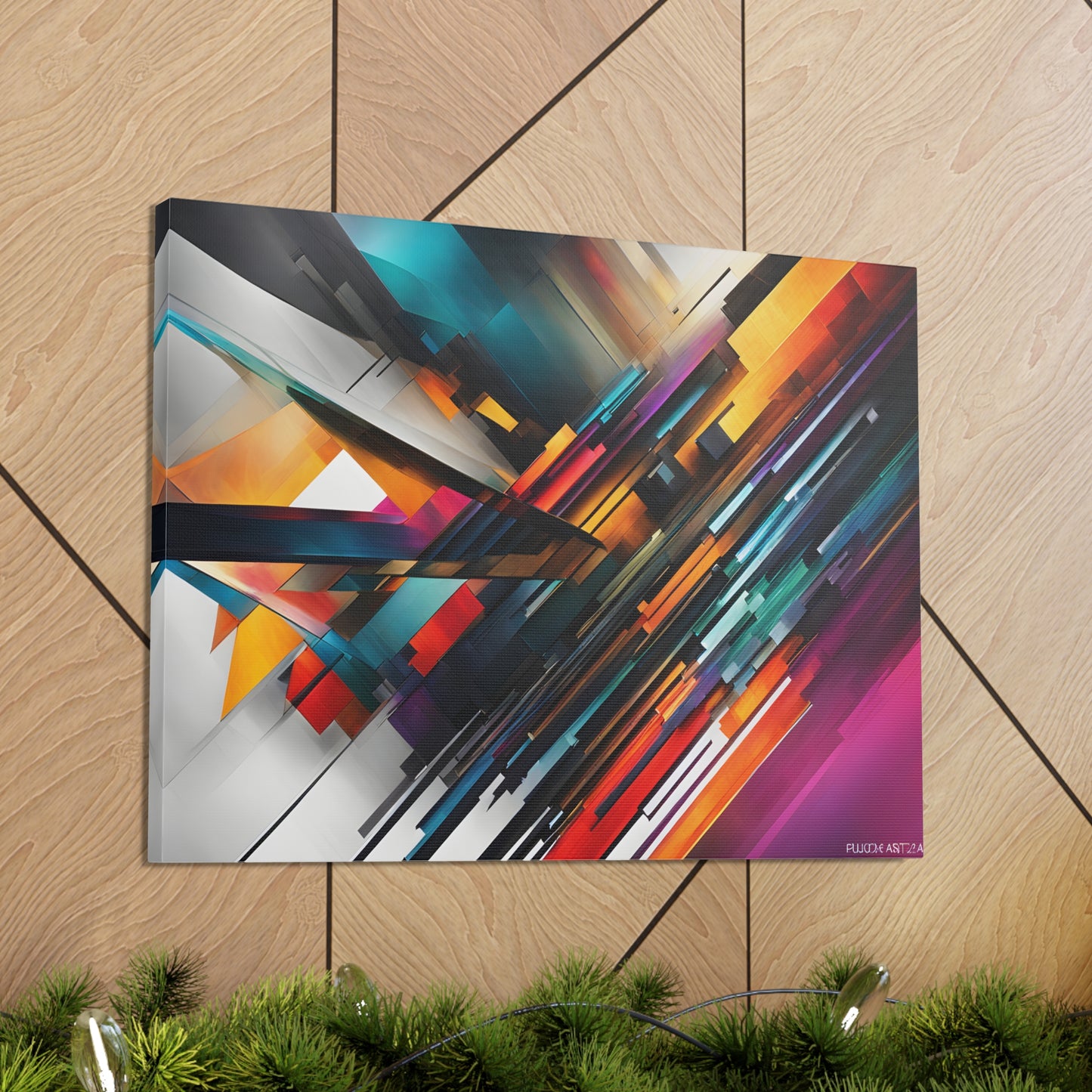 Celestial Glow: Abstract Wall Décor