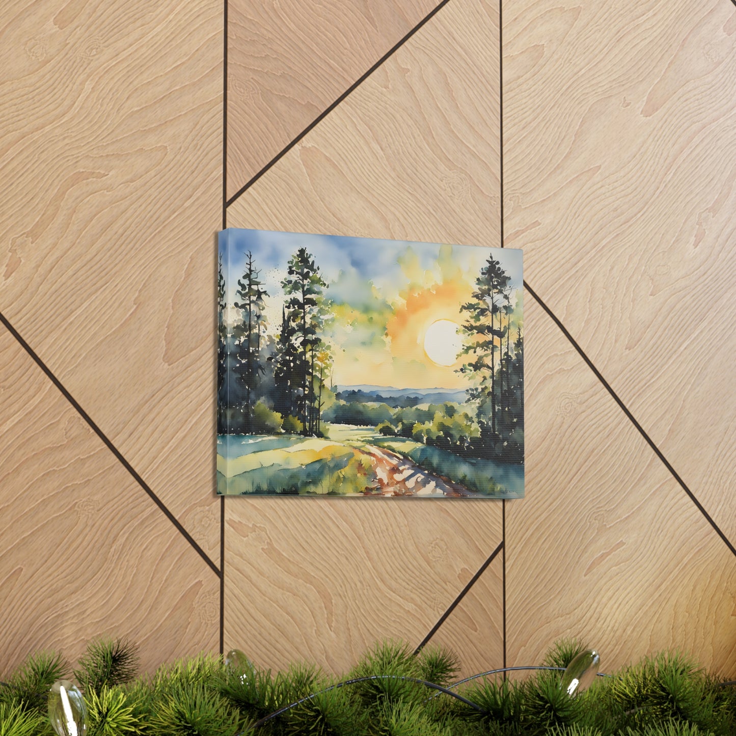 Woodland Trail: Watercolor Wall Décor