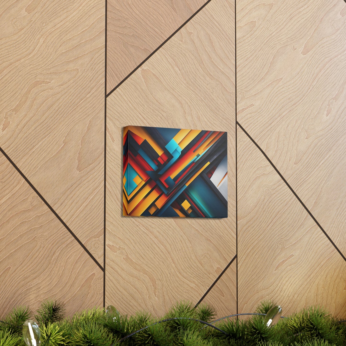 Prismatic Shifts: Abstract Wall Décor