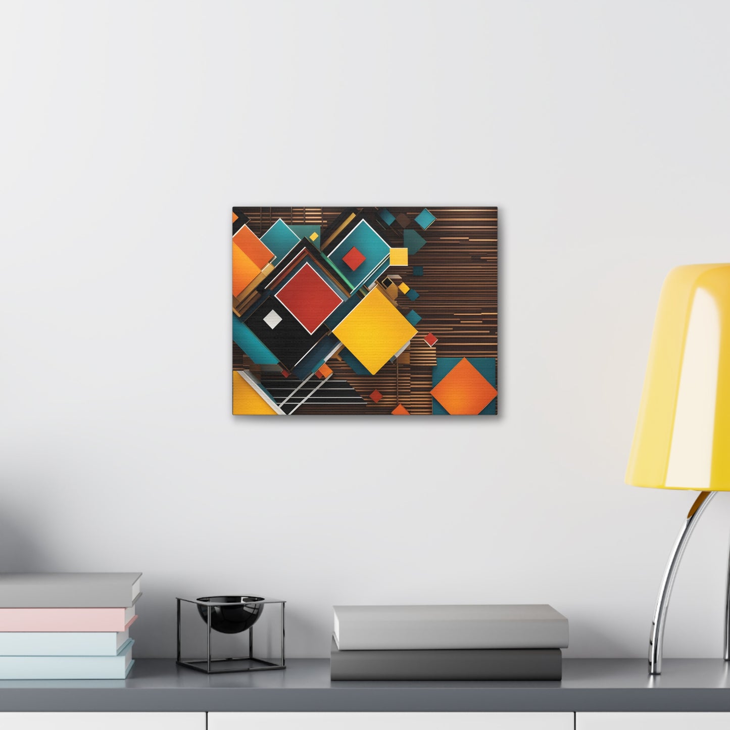 Prismatic Passages: Abstract Wall Décor