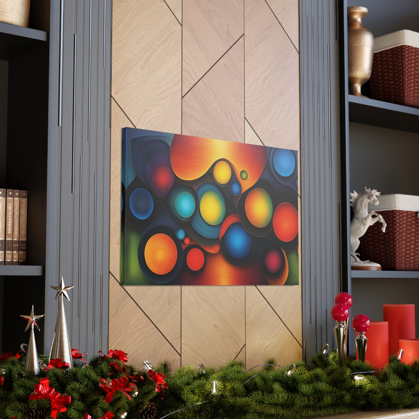 Radiant Whispers: Abstract Wall Décor