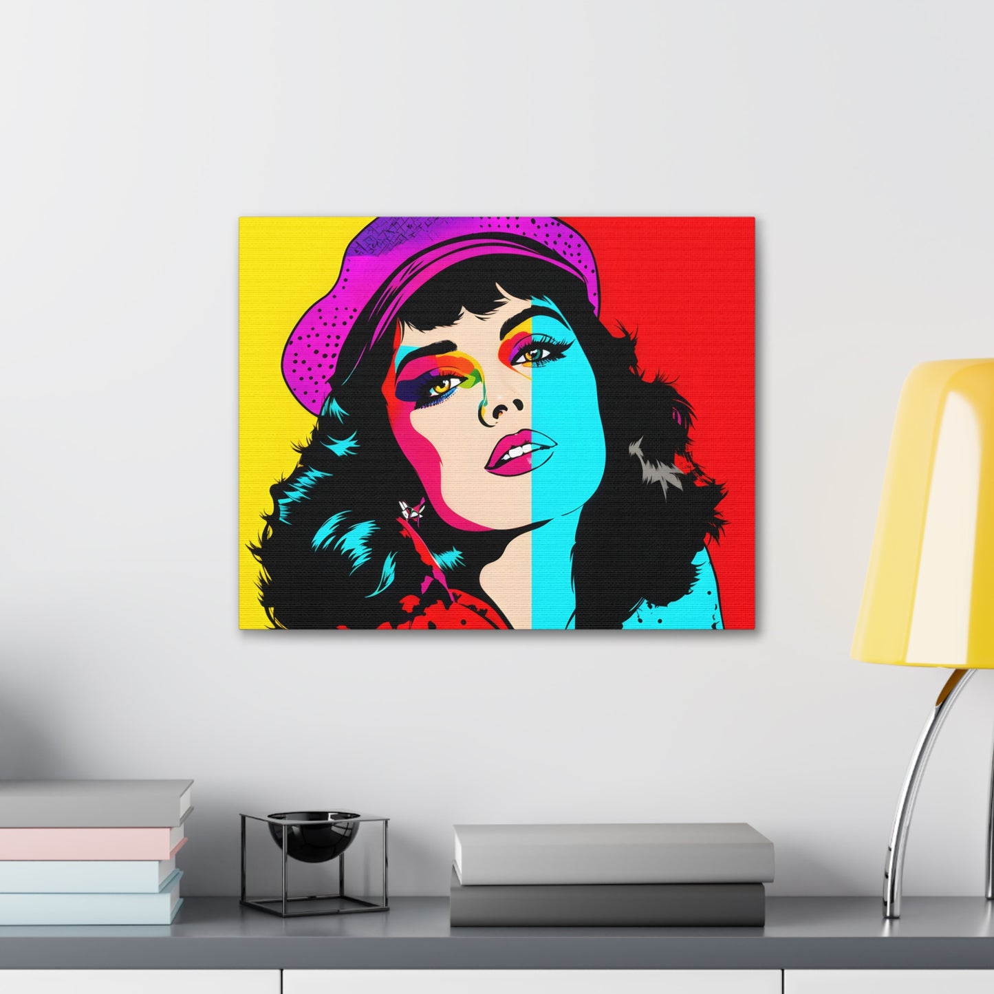 Color Clash: Pop Art Wall Décor