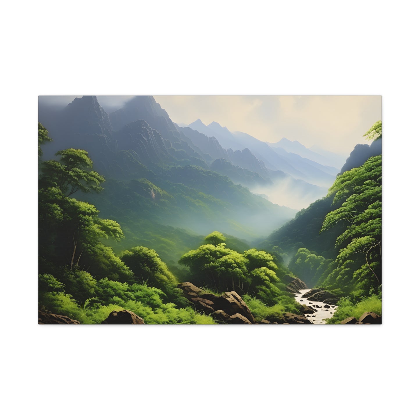 Mystical Range: Nature's Grandeur Wall Décor