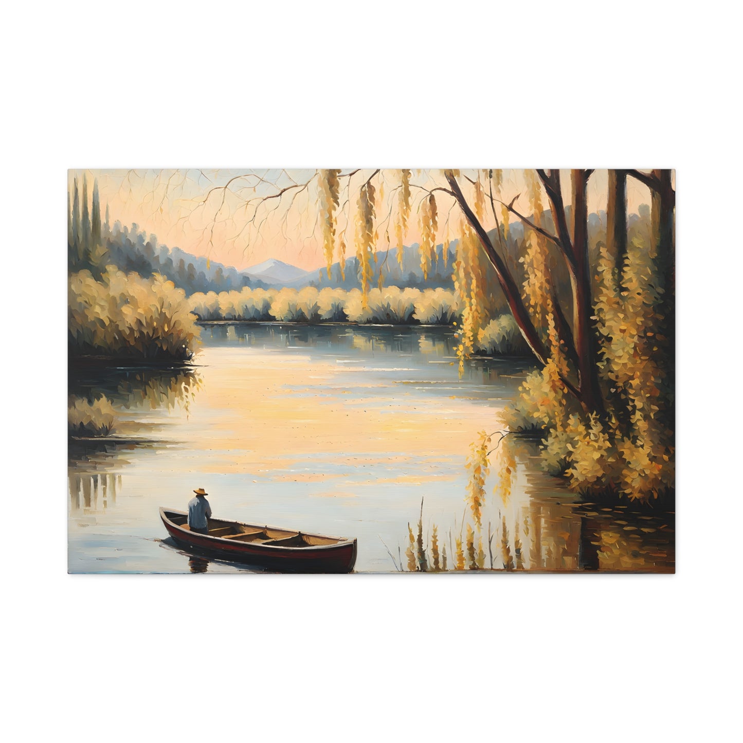 Enchanted Brook: Classic Oil Painting Wall Décor