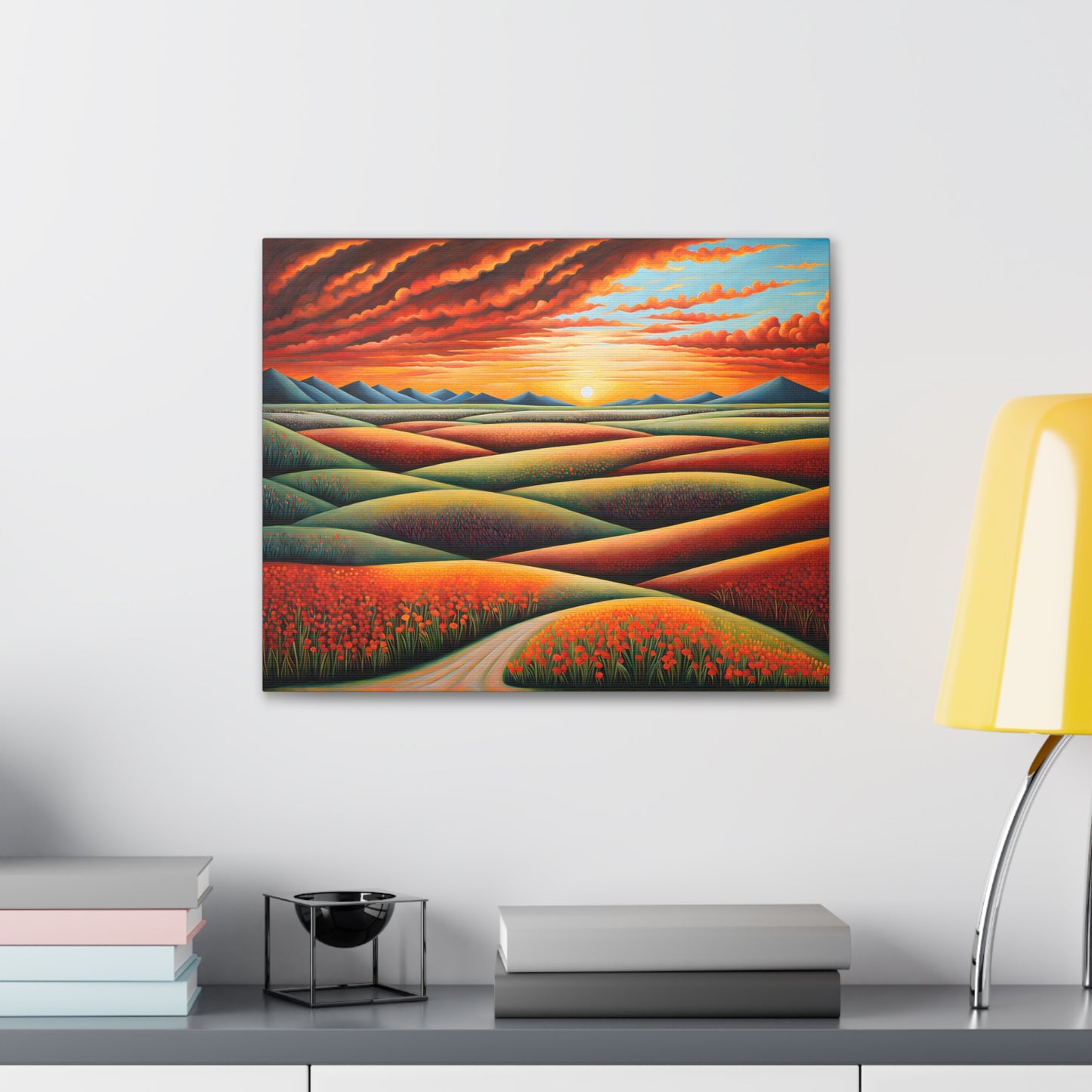 Peaceful Haven: Classic Oil Painting Wall Décor