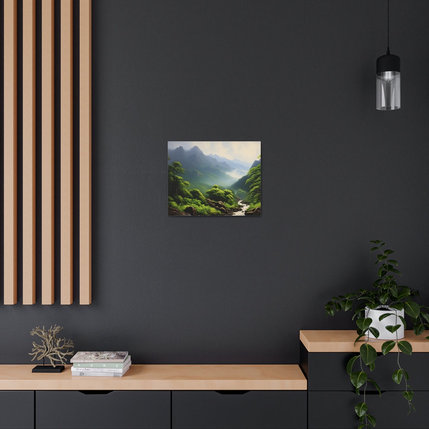 Mystical Range: Nature's Grandeur Wall Décor