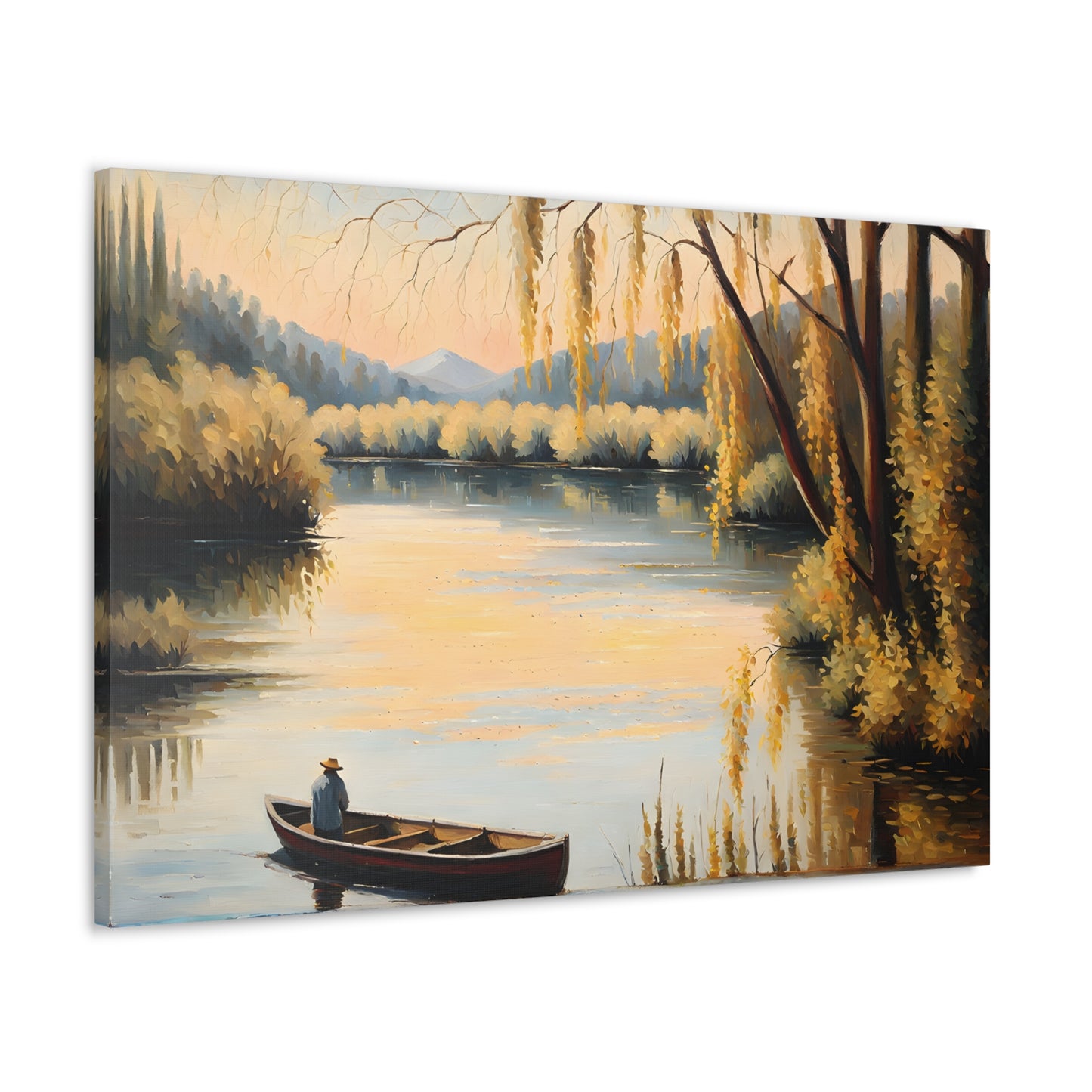 Enchanted Brook: Classic Oil Painting Wall Décor