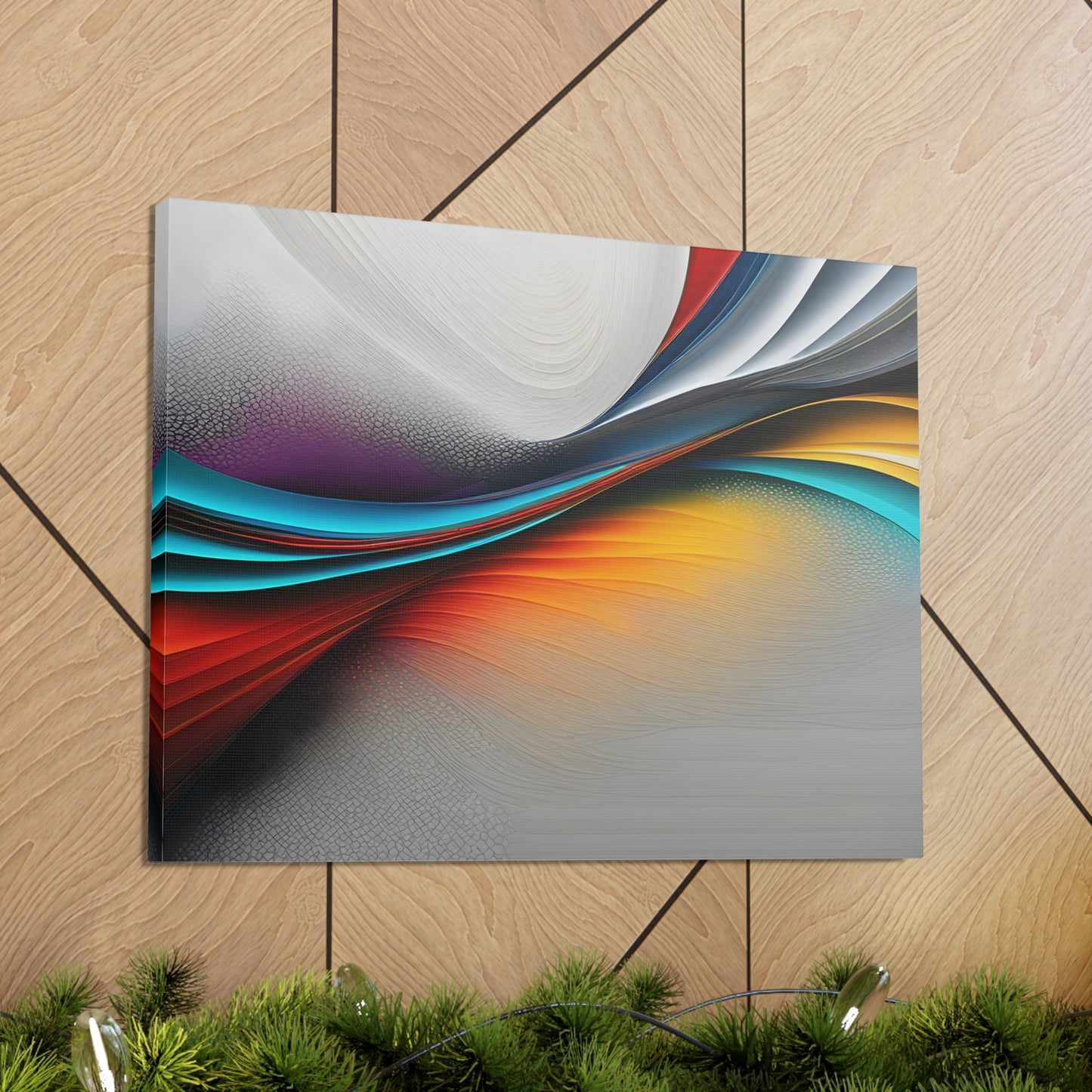 Illusionary Echoes: Abstract Wall Décor