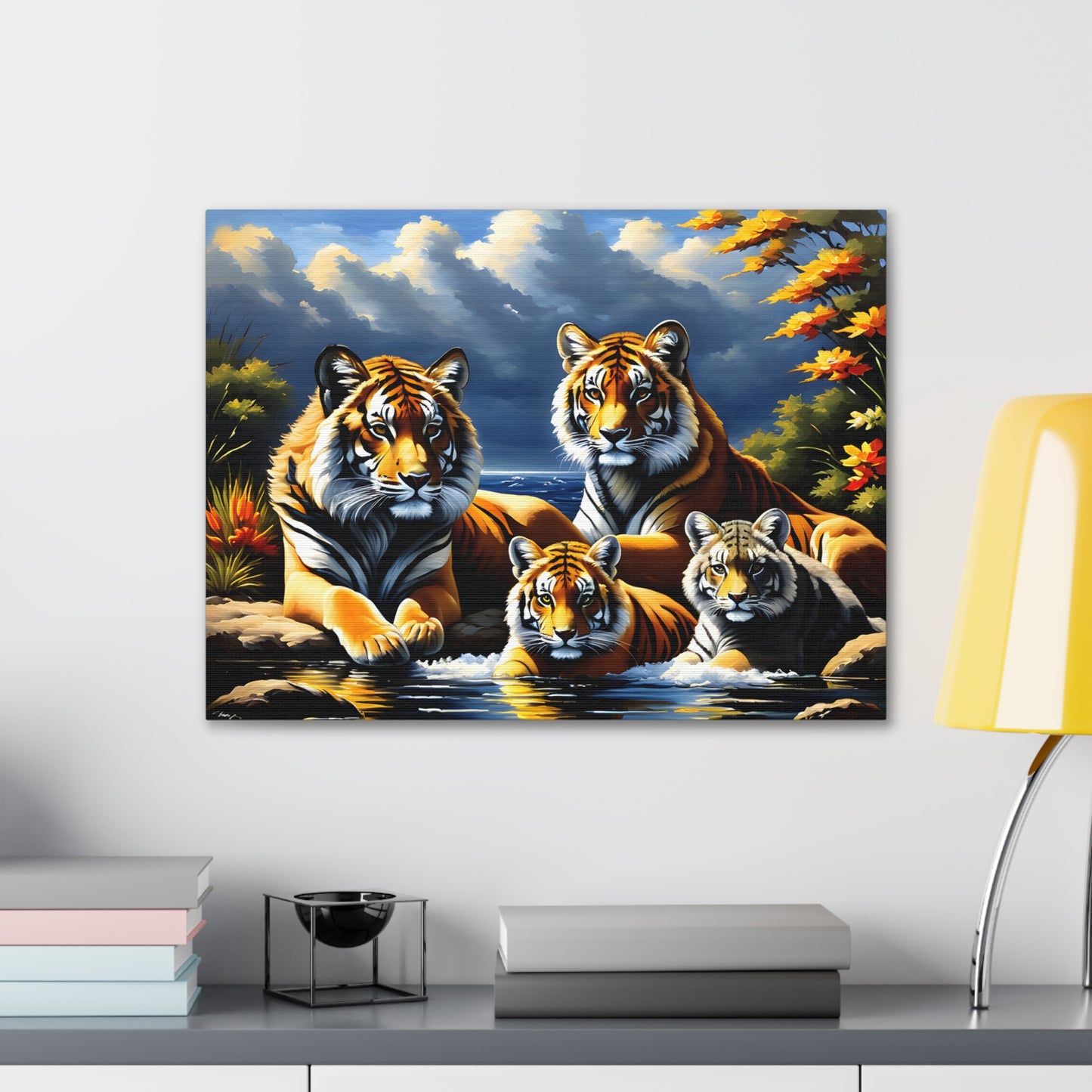 Tiger Palette: Animal Wall Décor