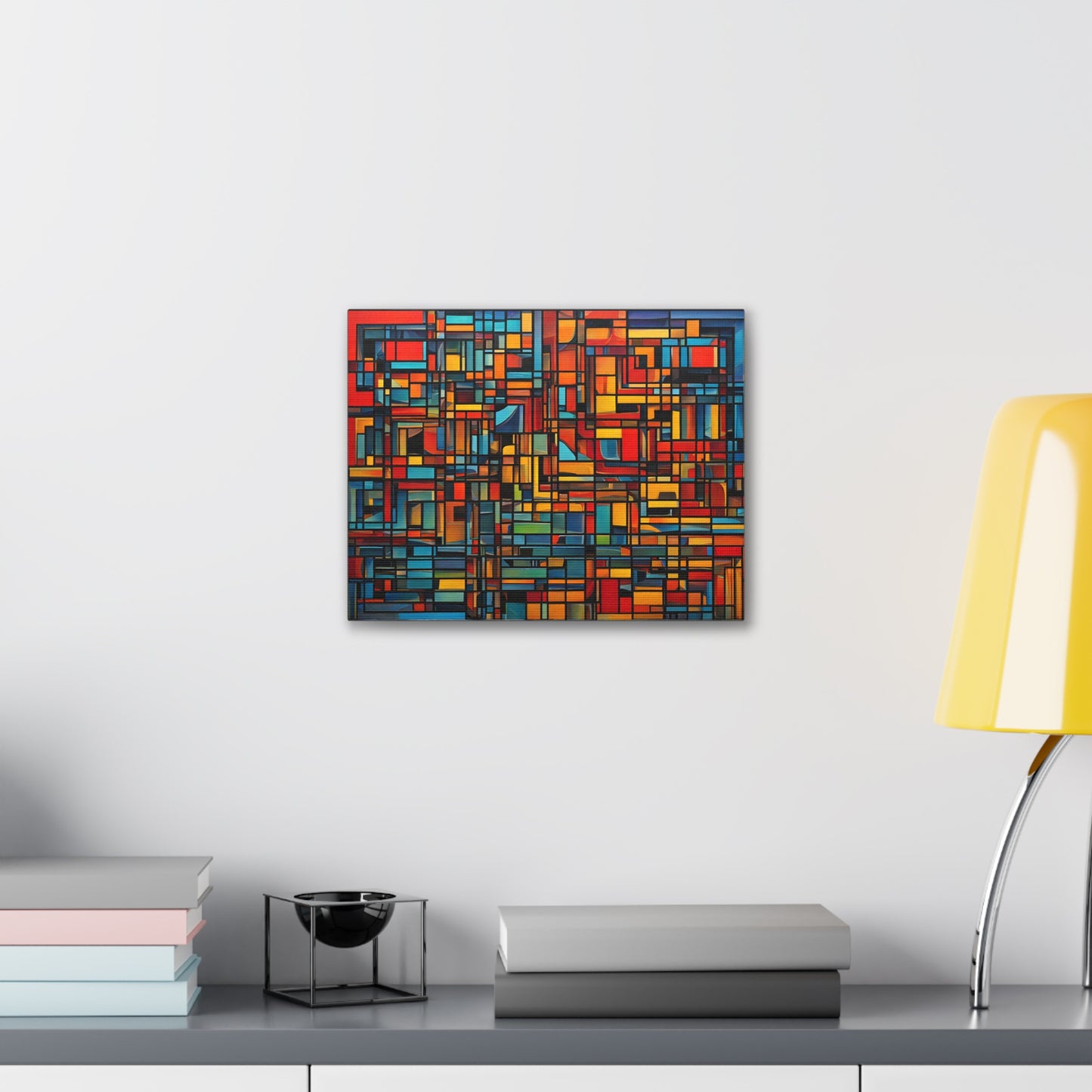 Chromatic Field: Abstract Wall Décor