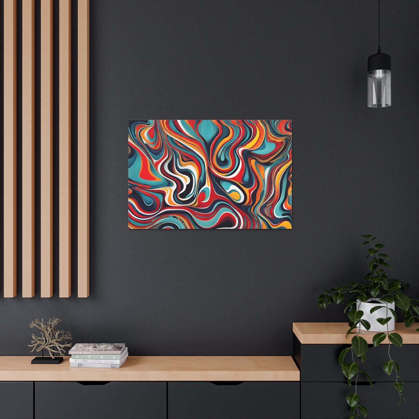 Ethereal Symphony: Abstract Wall Décor