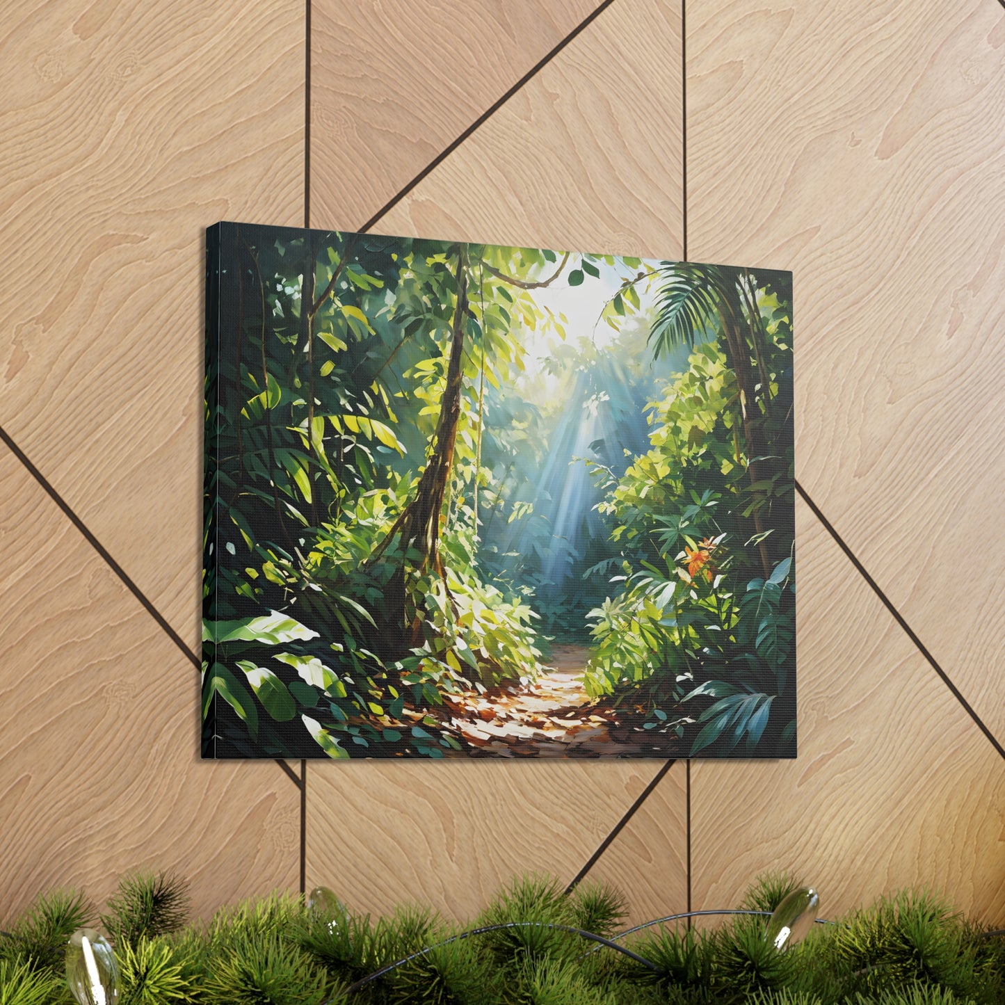 Enchanted Forest: Classic Oil Painting Wall Décor