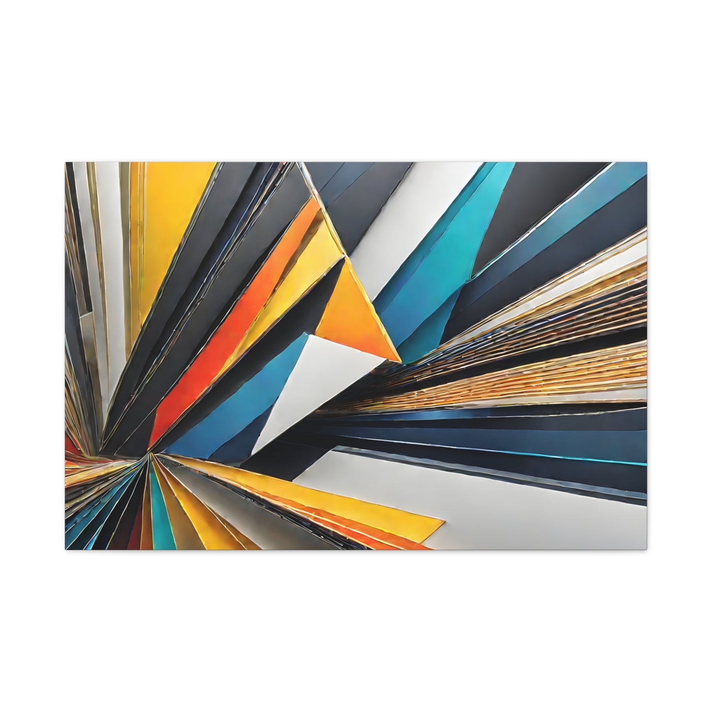 Spectrum Bloom: Abstract Wall Décor