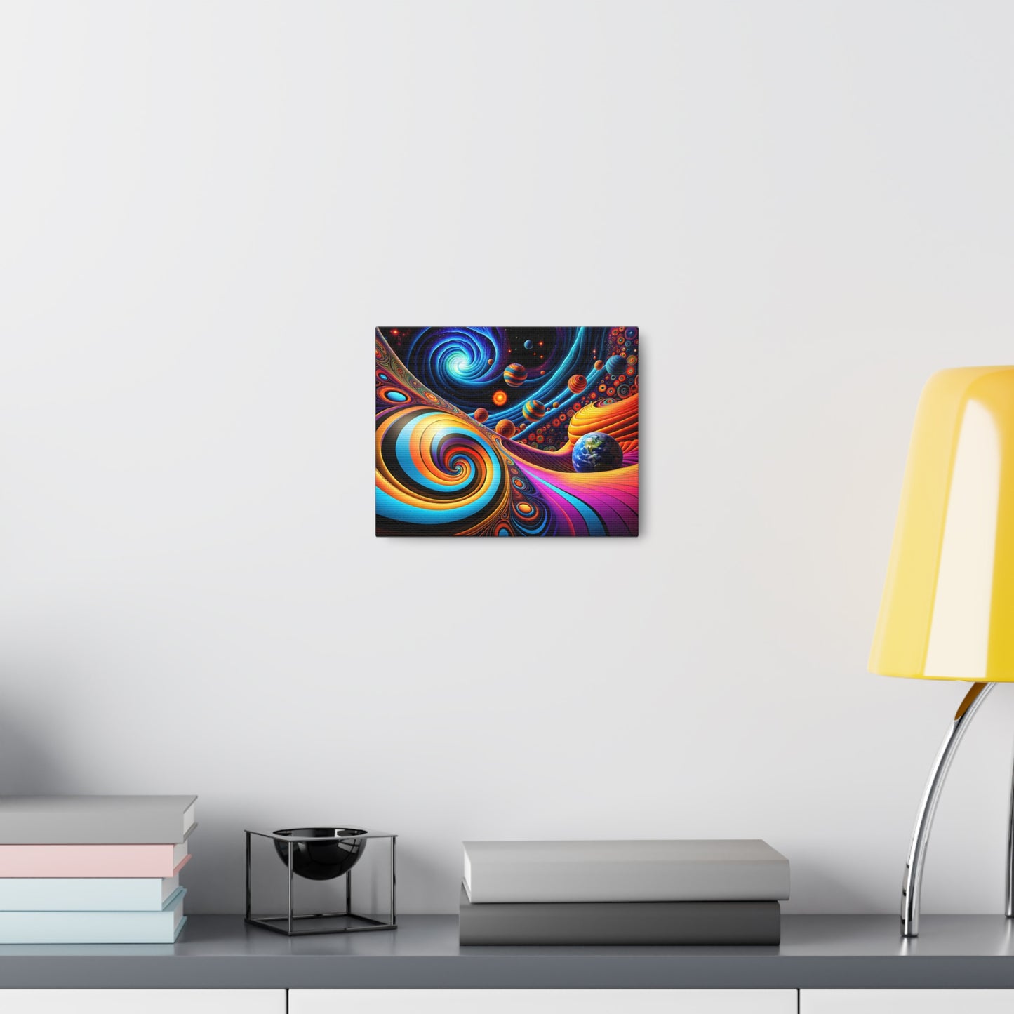 Cosmic Carousel: Psychedelic Wall Décor