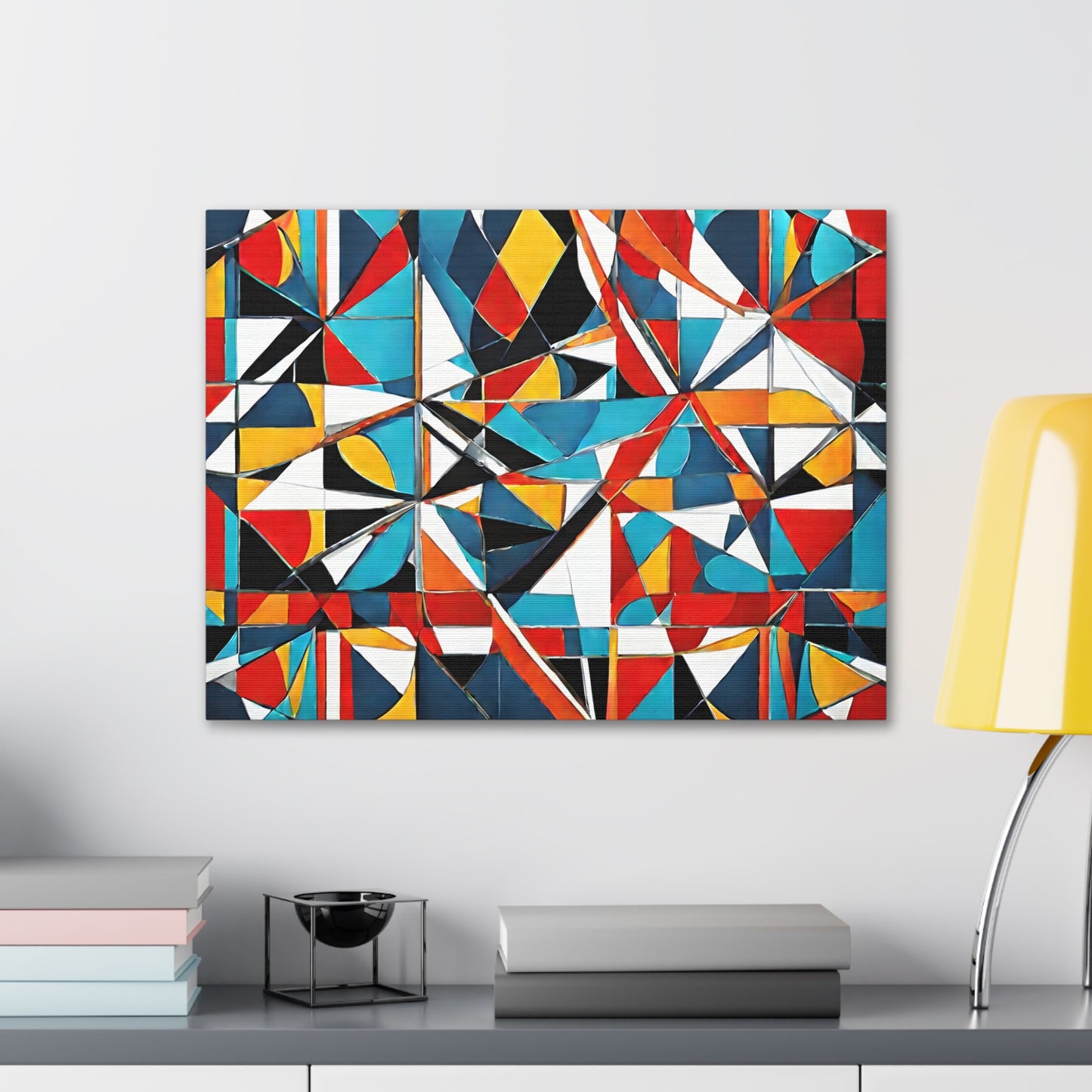 Celestial Reflections: Abstract Wall Décor